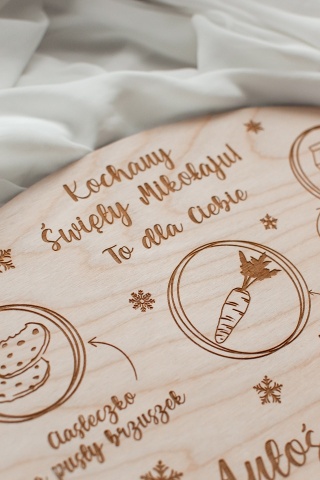 Taca dla Świętego Mikołaja