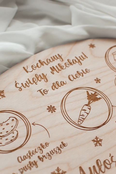 Taca dla Świętego Mikołaja