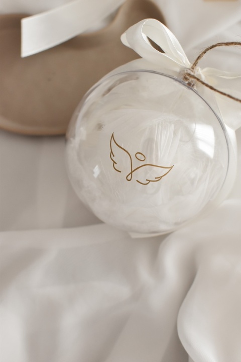 bombka akrylowa dwustronna