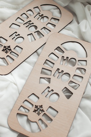 odbicie butów Mikołaja