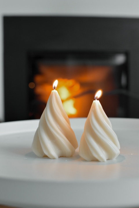 świeczka wolnostojąca spiralna